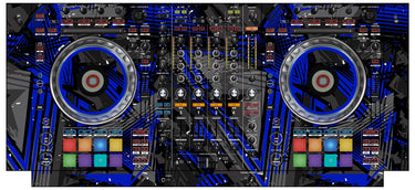 Pioneer DJ DDJ SZ Skin Ridge Blue